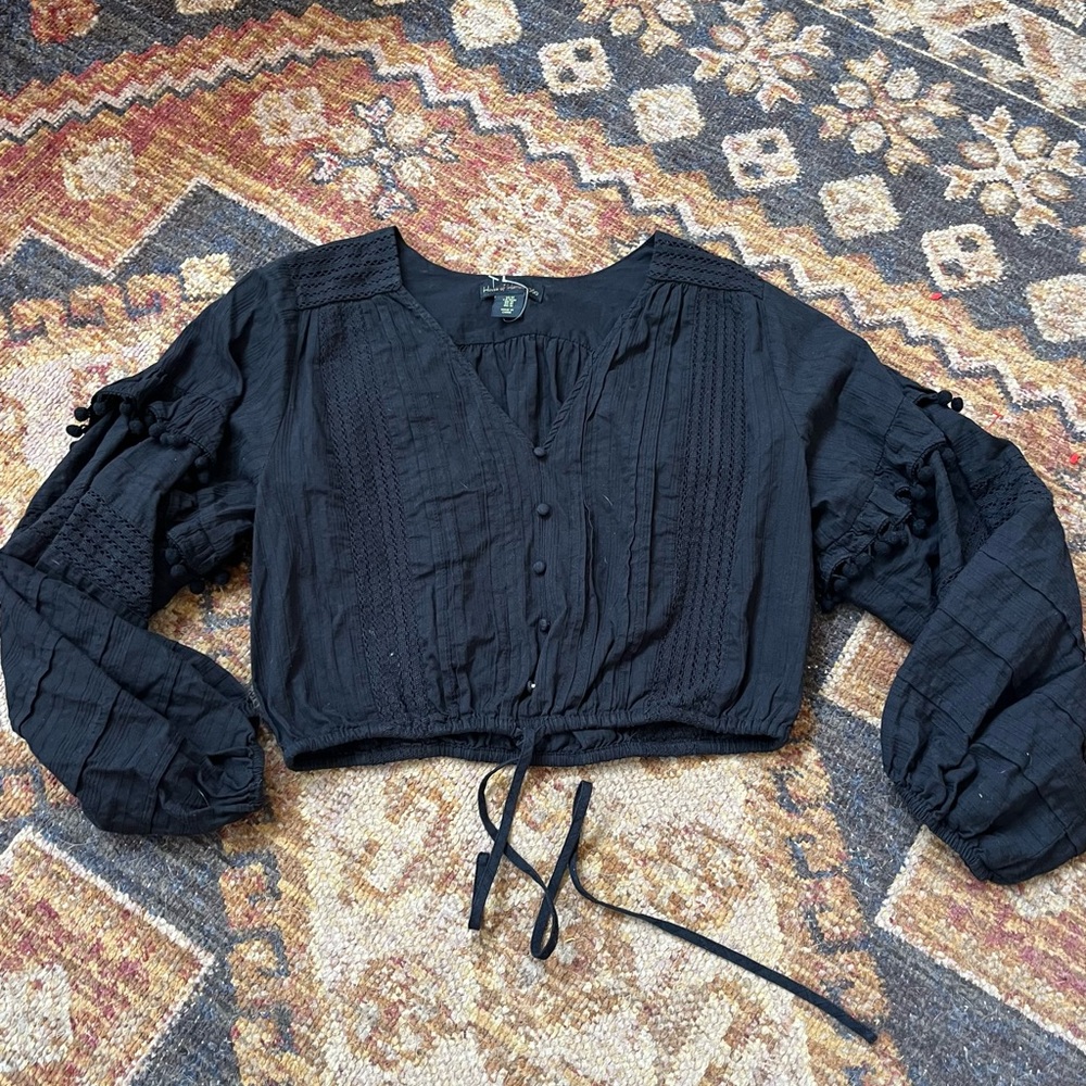 REVOLVE Eyelit Blouse size M